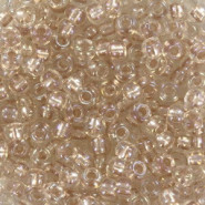 Miyuki seed beads 8/0 - Fancy lined soft blush 8-3641